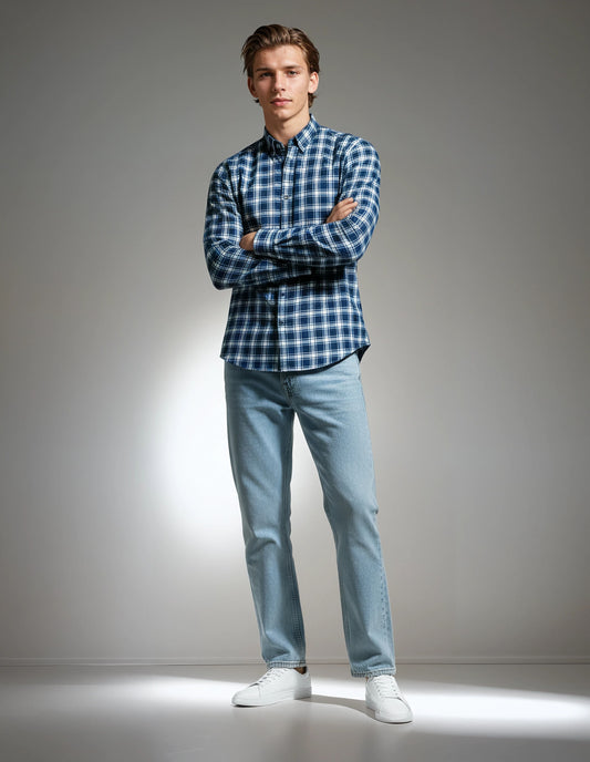 CAMISA DE CUADROS ANGRY BEAR