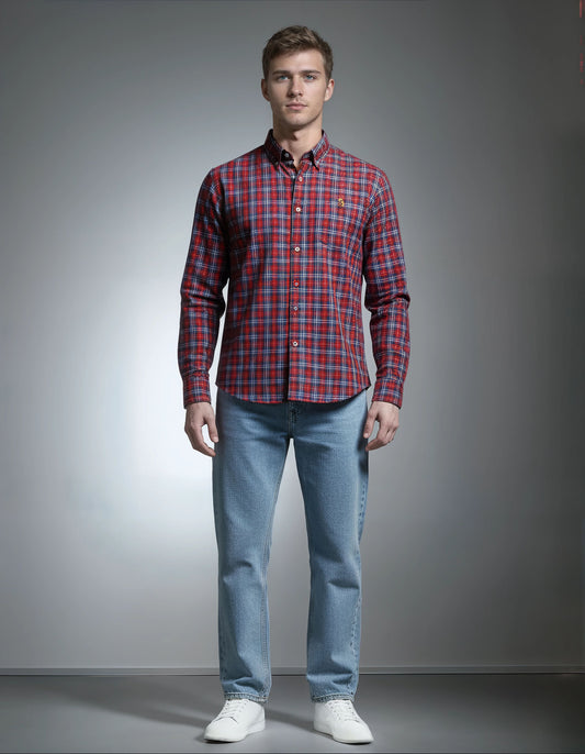 CAMISAS CUADROS POPELINE