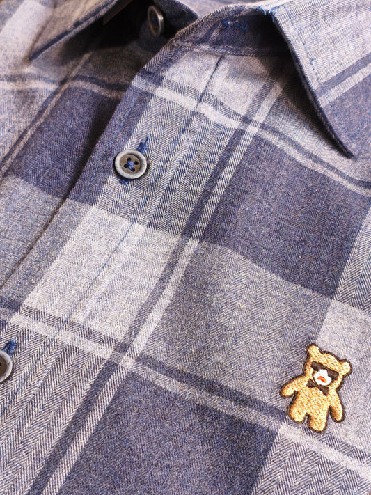 CAMISAS DE CUADROS ANGRY BEAR