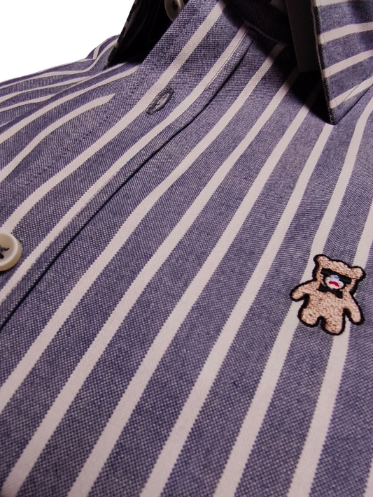 CAMISA RAYAS OXFORD ANGRY BEAR