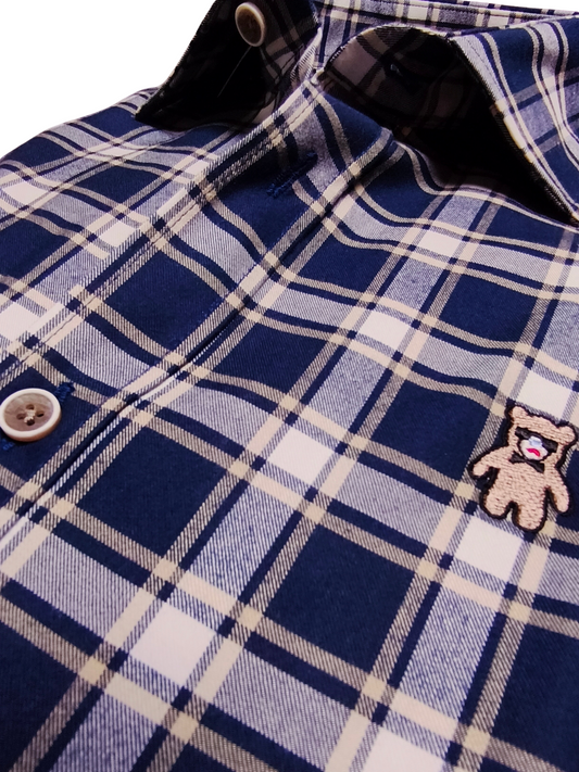 CAMISA DE CUADROS ANGRY BEAR