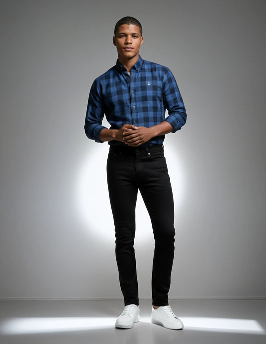 CAMISAS DE CUADROS ANGRY BEAR